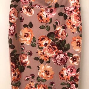 Floral Print Women's Skirt